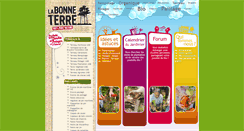 Desktop Screenshot of la-bonne-terre.fr